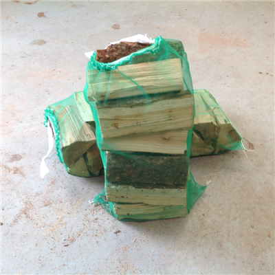 Net bag of Softwood logs